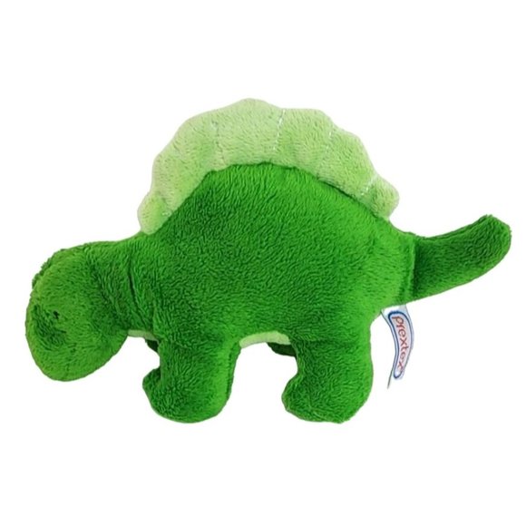 Prextex Dinosaur Plush Stuffed Animal Stegosaurus Green Small 7 Inches Toy Repla - Picture 1 of 5
